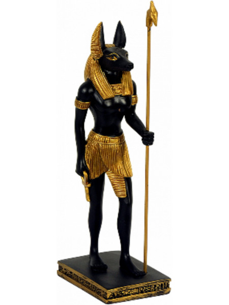 Statueta egipteana zeul Anubis 17 cm