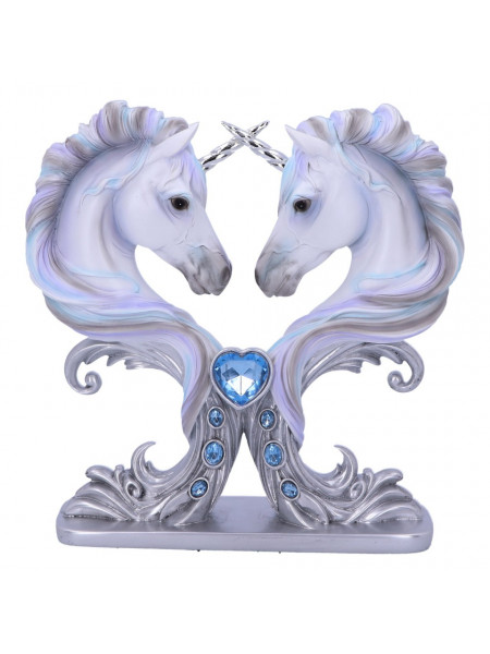 Statueta unicorni Afectiune Pura 21 cm.