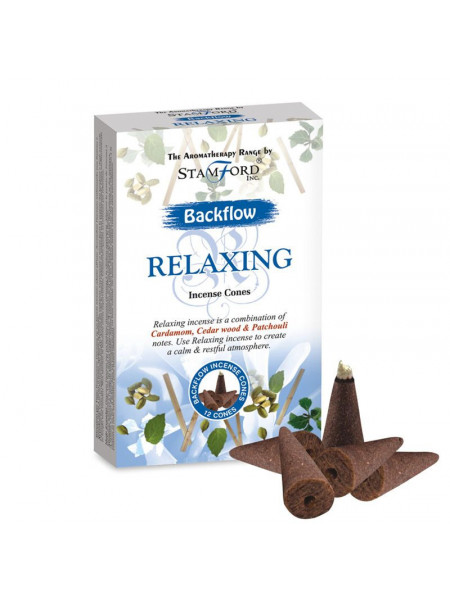 Conuri parfumate backflow Stamford Aromaterapie - Relaxare