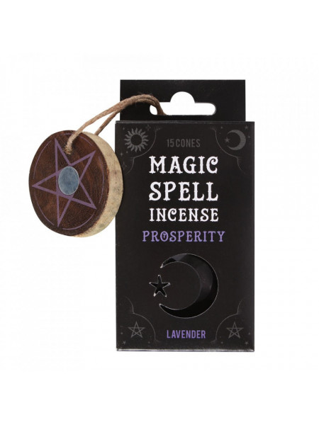 Conuri tamaie magice pentru ritualuri de prosperitate - Magic Spell, cu suport din lemn