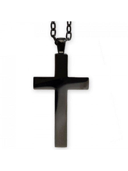 Pandantiv otel inoxidabil Cruce Mare Neagra 6.6cm