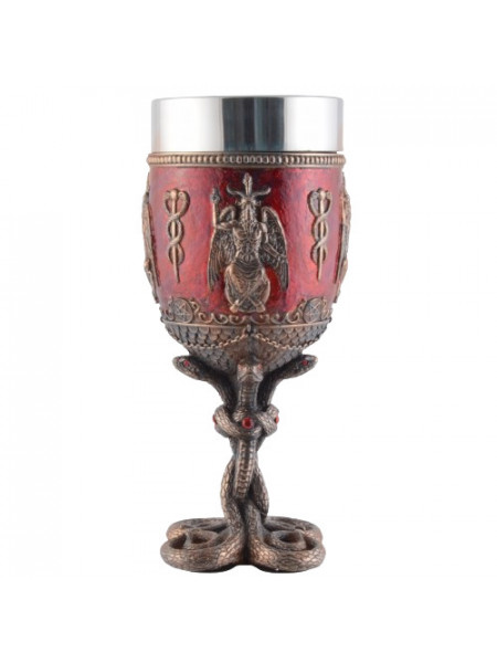 Pocal Templul lui Baphomet 18cm