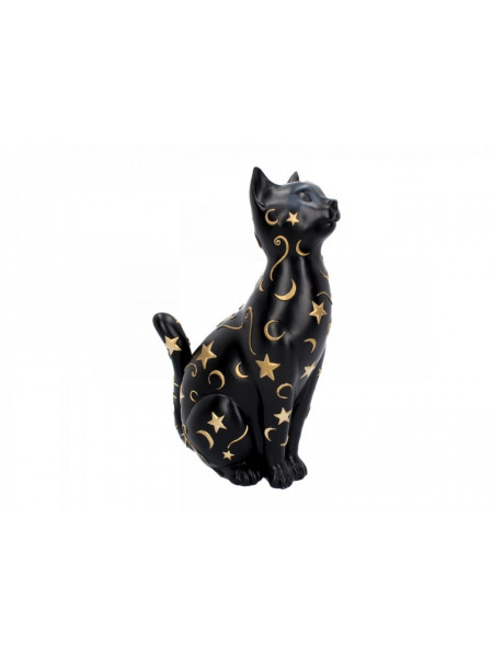 Statueta pisica neagra Constelatia Felis 26 cm