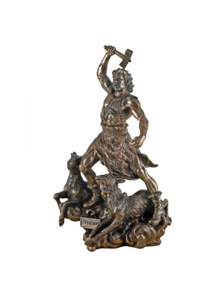 Statueta zeu nordic Thor 31cm