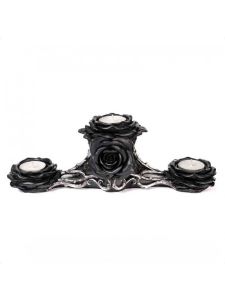 Suport lumanari Alchemy England - Trandafiri Negri 32 cm