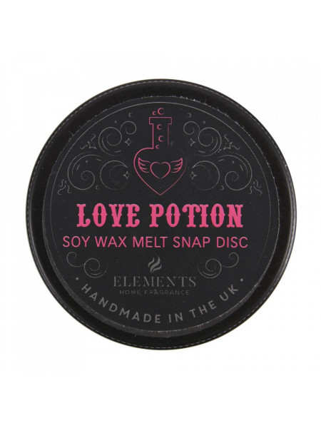 Wax Melt - Disc din ceara de soia cu mix de uleiuri esentiale pentru aromaterapie, Gothic Home - Love Potion