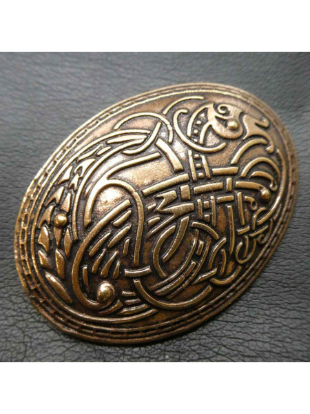 Brosa bronz Pasari celtice
