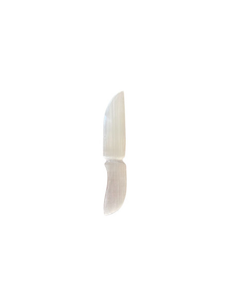 Cutit ritualic din Selenit - Clasic 20cm