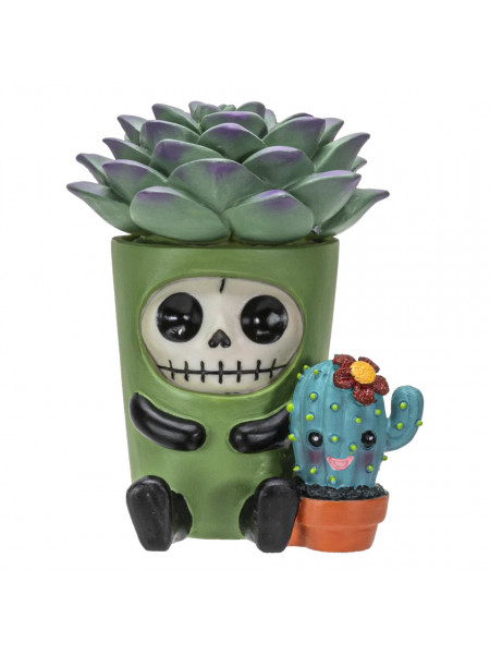 Figurina de colectie Furrybones - planta suculenta cu cactus