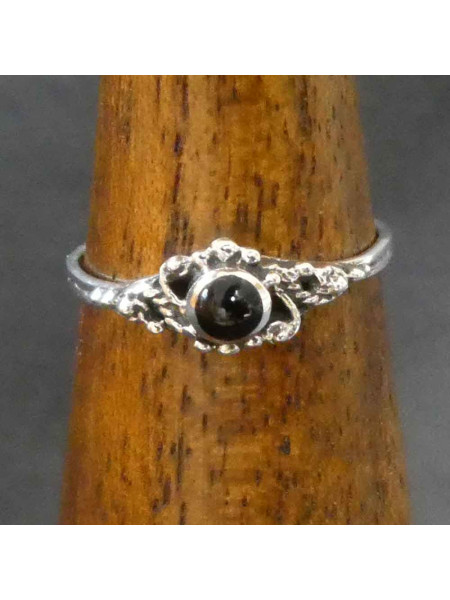 Inel argint Ornament Onix 2mm