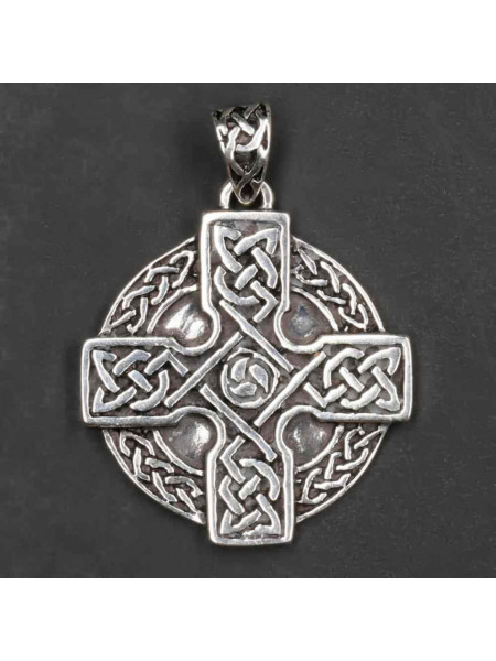Pandantiv argint Cruce Celtica 4 cm