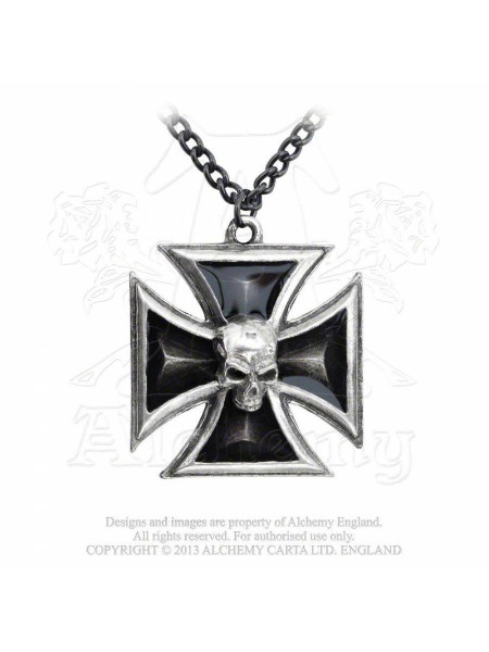 Pandantiv cruce malteza Crucea Cavalerului Negru