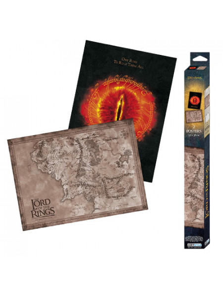 set 2 postere Lord Of The Rings