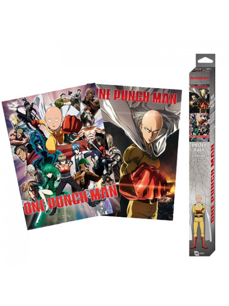 set 2 postere One Punch Man