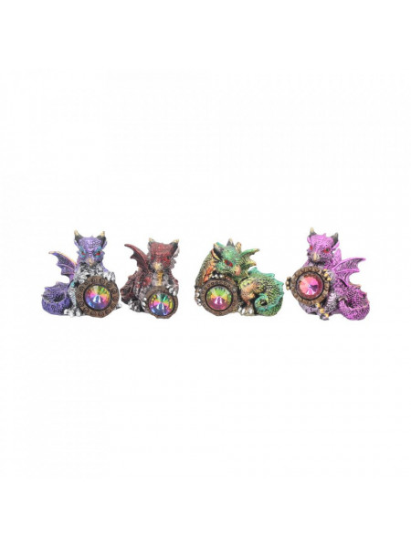 Set 4 statuete Rasplata dragonilor 5.5 cm