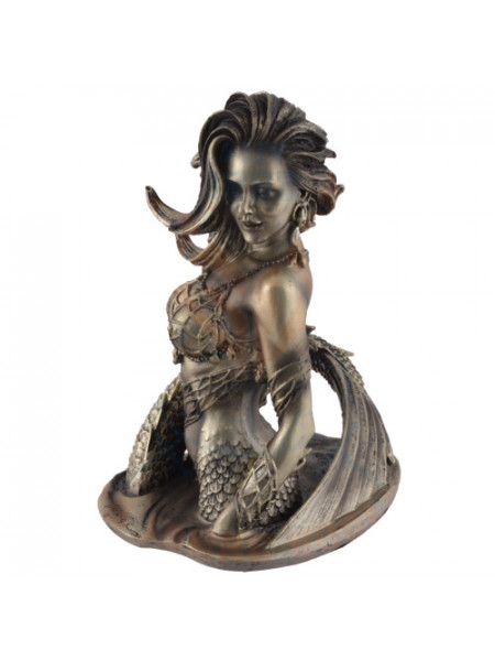 Statueta mitologica Sirena - Invitation 19cm - Img 1