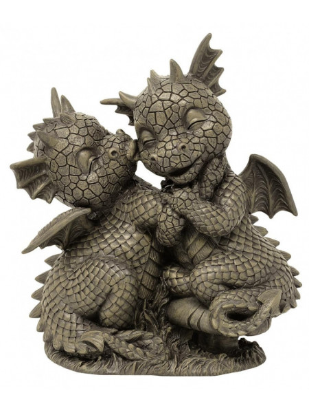 Statueta pentru gradina Dragonei - Prima iubire 28 cm