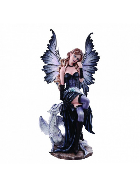 Statueta zana cu dragon Adriana 56.5 cm