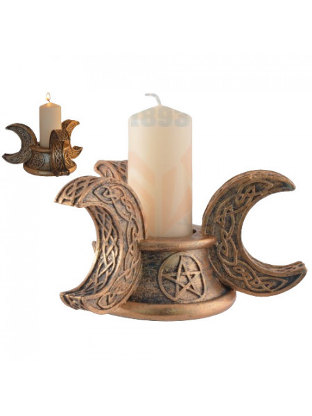 Suport lumanare Witching Moon 17 cm