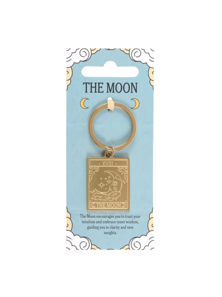 Breloc metalic The Moon 6.5cm