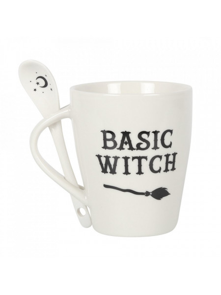 Cana cu lingura Basic Witch 10 cm, capacitate 500 ml
