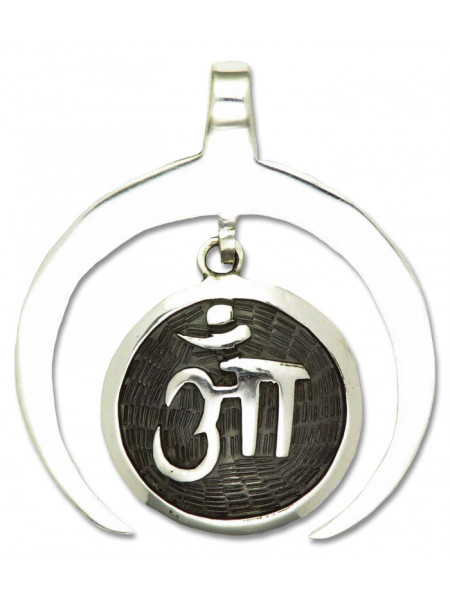 Pandantiv amuleta din argint pentru protectie Rob Ray Simboluri Mistice - Om