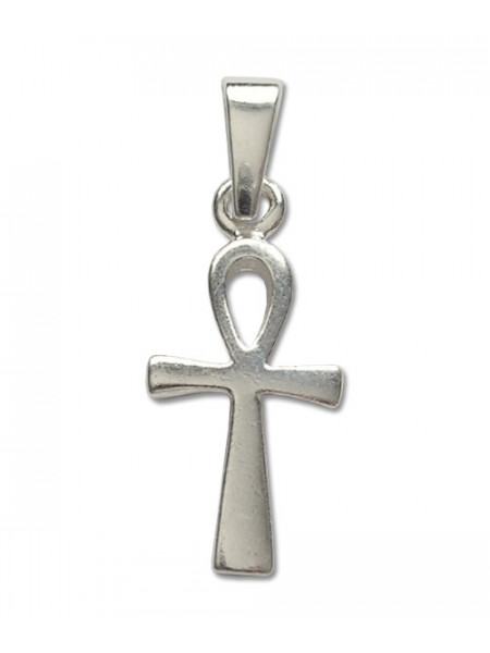 Pandantiv amuleta din argint pentru sanatate si protectie Silver Dreams - Ankh egiptean 2.3 cm