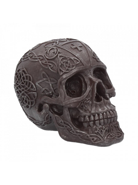 Statueta craniu Fier celtic 16 cm