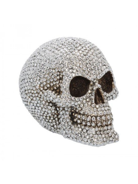Statueta craniu Zambet Nepretuit 16 cm