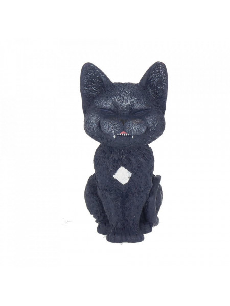 Statueta pisica neagra Contesa Vampirita 10 cm
