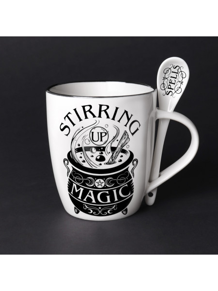 Cana cu lingura Stirring up Magic 13.5 cm