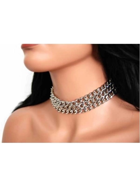 Choker triplu otel inoxidabil 2.5cm