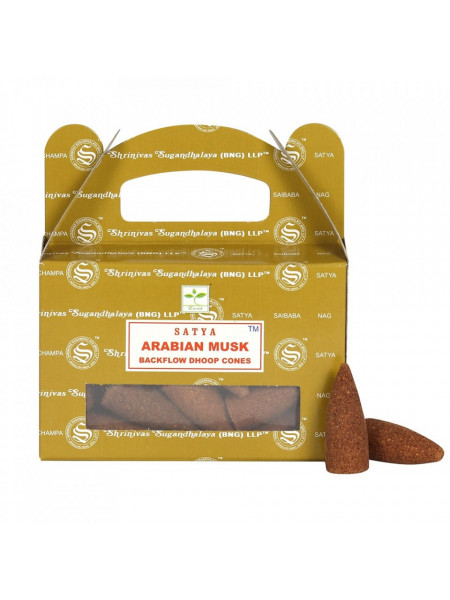 Conuri parfumate backflow Satya - Mosc Arabian