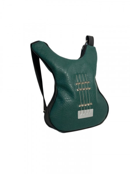 Geanta in forma de chitara rock Green Simplicity