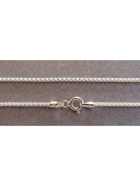 Lantisor argint model Koreana, grosime 1.6 mm, lungime 45 sau 55 cm