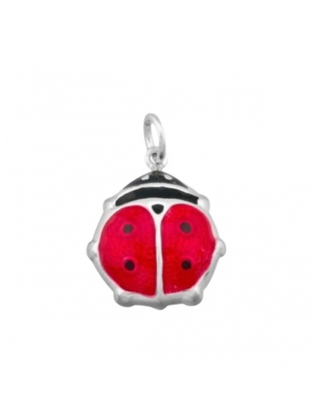 Pandantiv din argint Buburuza 1.2cm