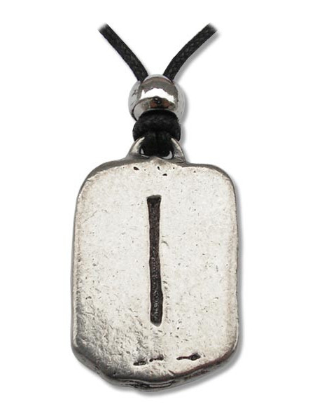 Pandantiv runa Isa, talisman pentru reflectare, 2.5cm