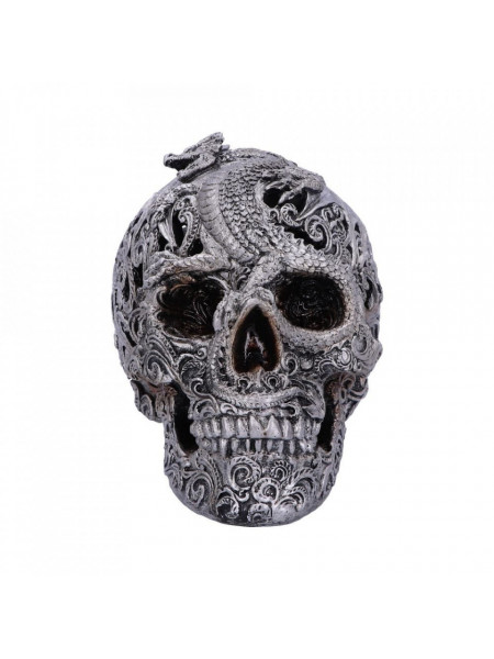 Statueta craniu Cranial Drakos 19.5 cm