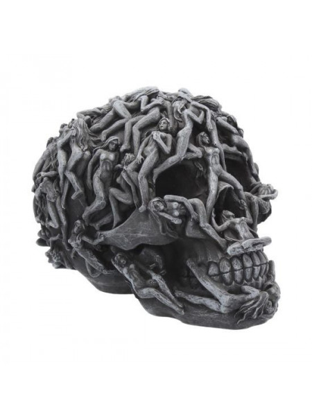 Statueta craniu Hell's Desire 18cm