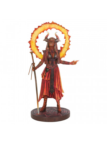 Statueta Elemental Magic - Vrajitoarea Focului, Anne Stokes 25 cm
