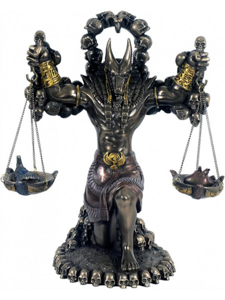 Statueta zeu egiptean Anubis 22cm