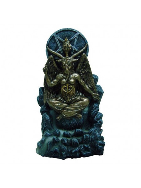 Suport conuri tamaie backflow Baphomet 18 cm