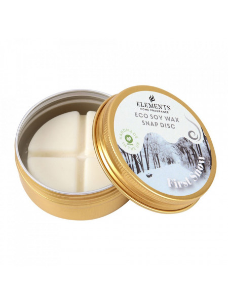 Wax Melt - Disc din ceara de soia cu mix de uleiuri esentiale pentru aromaterapie, Cozy Home - First Snow