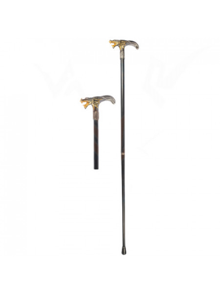 Baston decorativ Cap de Dragon 92cm