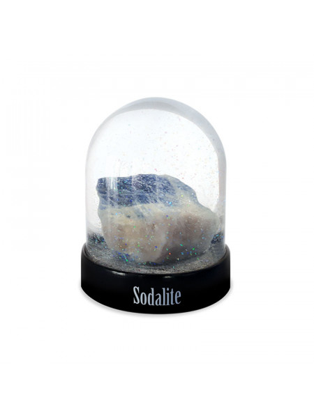 Glob de zapada cu cristal de Sodalit