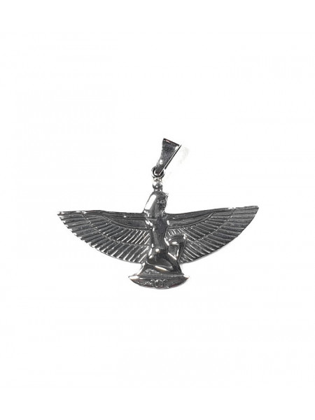 Pandantiv din argint Zeita Egipteana Isis 3.7 cm