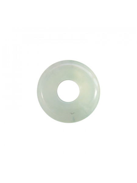 Pandantiv piatra Pi Serpentin - Cercul Vietii, talisman pentru Protectie 3 cm