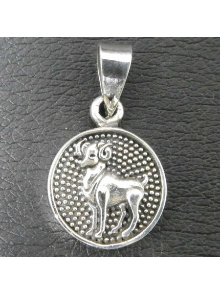 Pandantiv talisman argint semn zodiacal Berbec