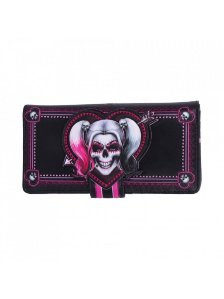 Portofel lung embosat Harley Quinn, Little Monster 18.5 cm
