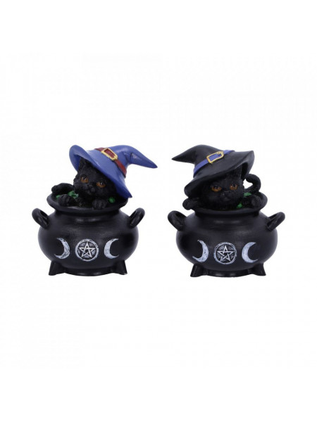 Set doua Pisicute Vrajitoare Hubble and Bubble 8cm